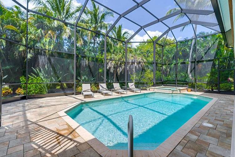 sanibel island house rentals with pool